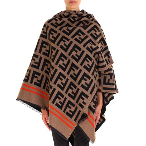 fendi capes & ponchos|fendi cape sale.